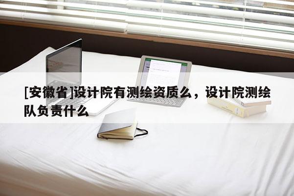 [安徽省]設計院有測繪資質(zhì)么，設計院測繪隊負責什么